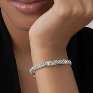 LAGOS CAVIAR X Station 5mm Sterling Bracelet Average size